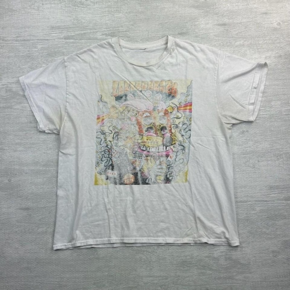 Lollapalooza Shirt Adult‎ XL White Chicago Music Festival Concert Metallica Kygo
